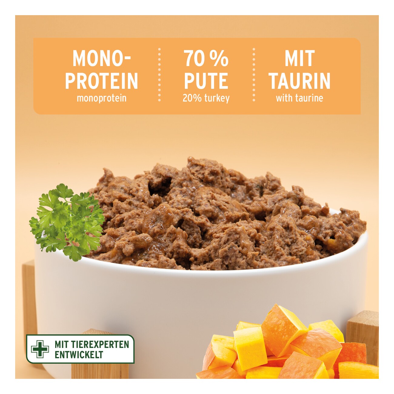 AniForte Land Chicken Huhn mit Kürbis 200 g