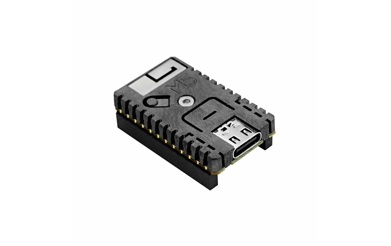 Entwicklerboard M5Stamp C3 Mate mit Pin HeadersUltra kompaktes Entwicklerboard mit RISC-V Prozessor