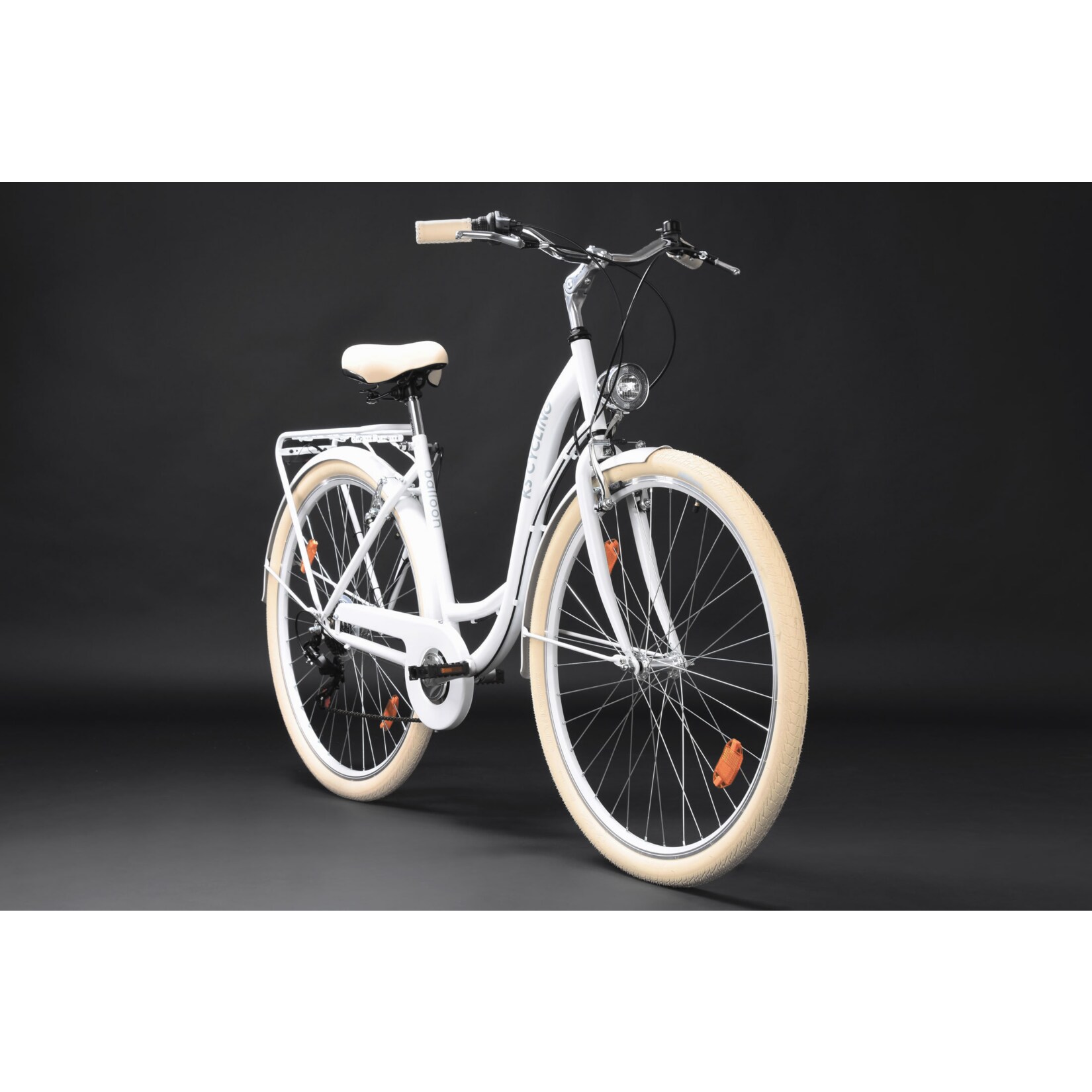 KS Cycling Damenfahrrad Cityrad 6-Gänge Balloon 28 Zoll