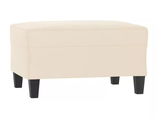 Ensemble de canapés 3 pièces avec coussins Beige Tissu microfibre