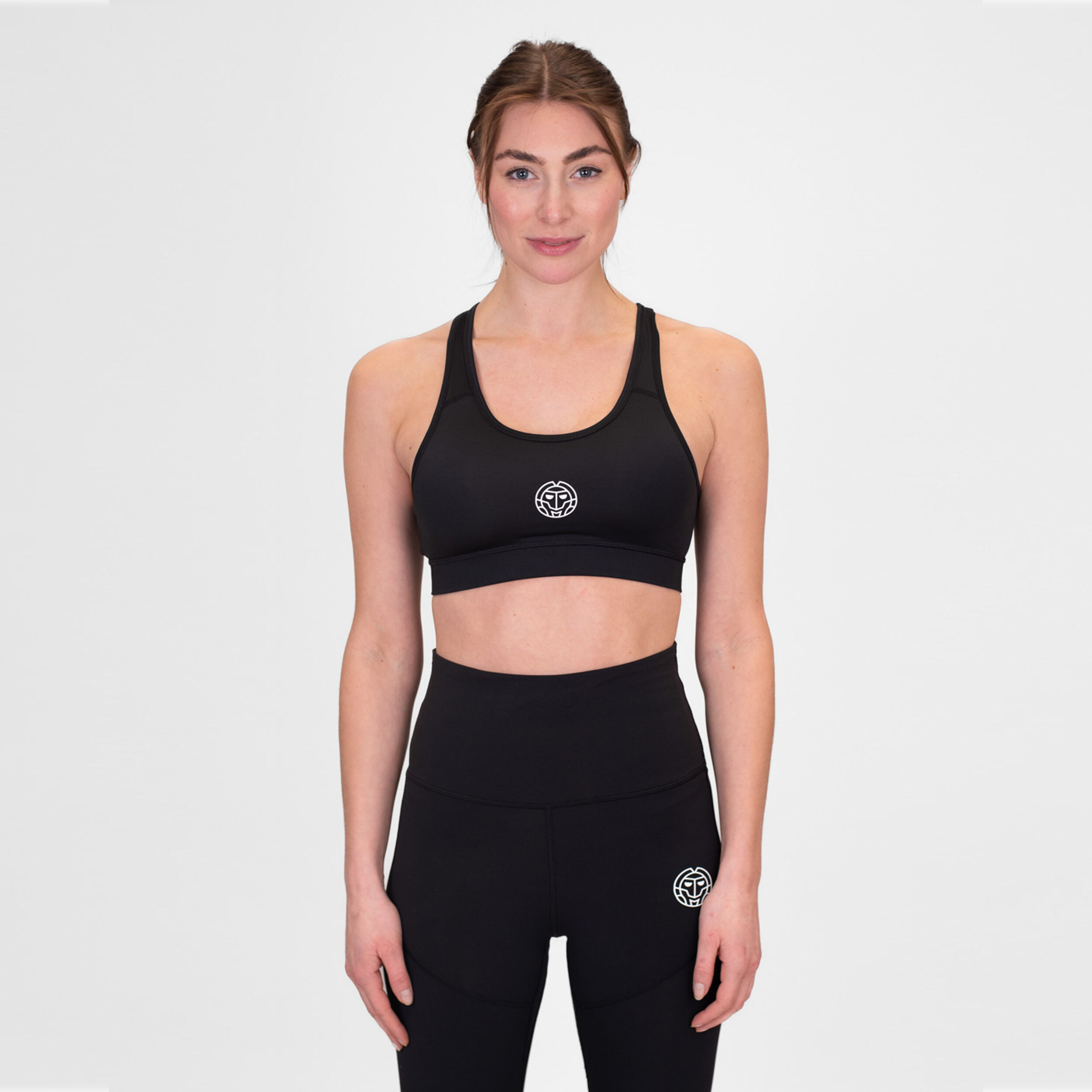 BIDI BADU Crew Medium Support Soutien-gorge Sport Femmes - Noir
