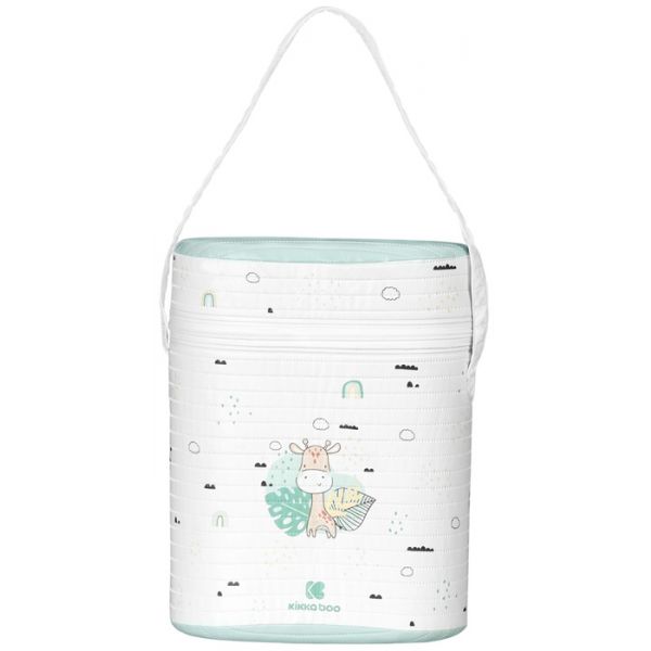 Kikkaboo Porta Biberões Térmico Doble Savanna Menta