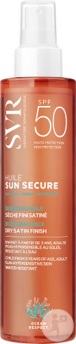 SVR Sun Secure Huile Sèche Fini Satiné IP50 Flacon 200ml