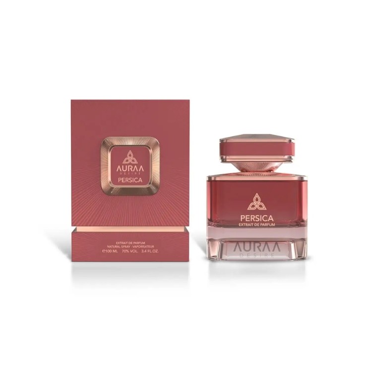 Auraa Desire Persica Unisex Eau de Parfum für Männer und Frauen 100 ml