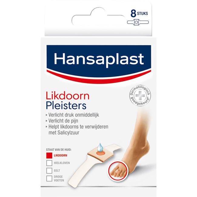 Hansaplast Likdoornpleisters 8 Pleisters