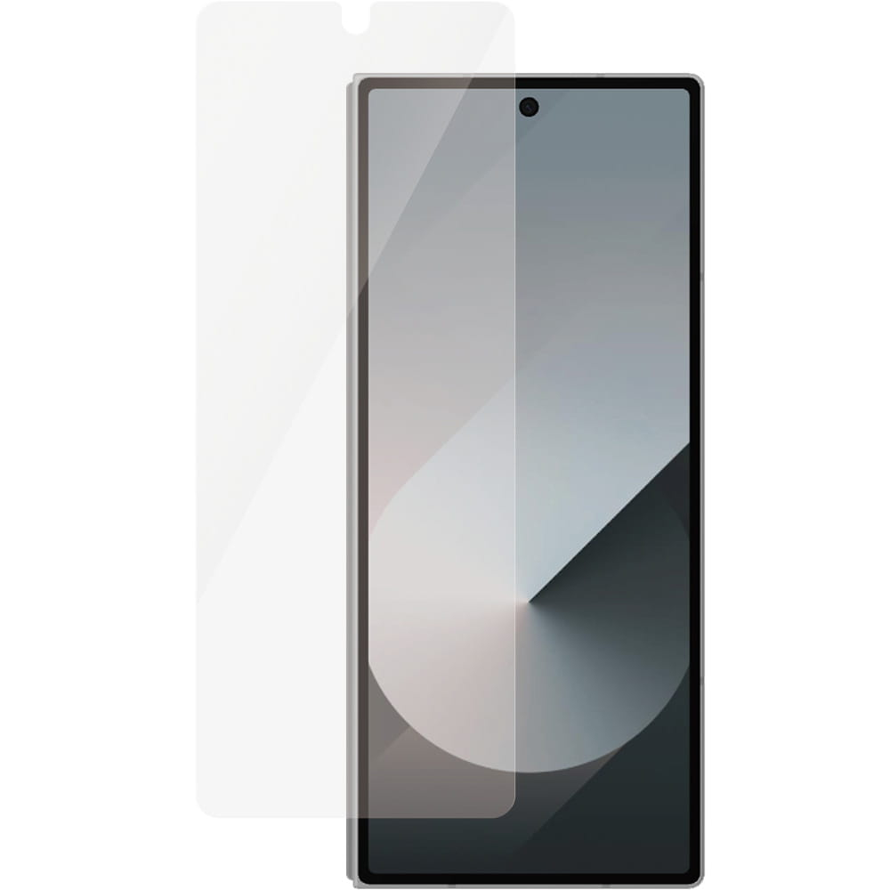 Samsung Galaxy Z Fold6 Antibakterielles Classic Fit Sub Screen Panzer Glas Displayschutz Case Friendly (7369)