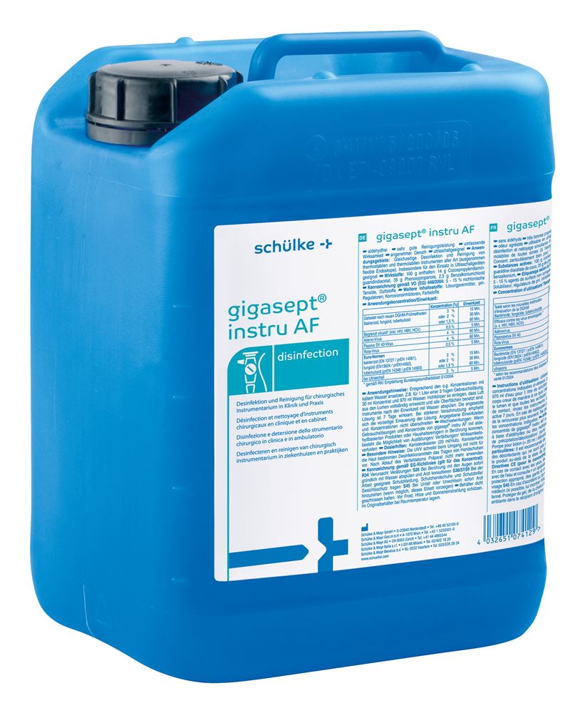 GIGASEPT instru AF Desinfektion<br>5 l, Kanister