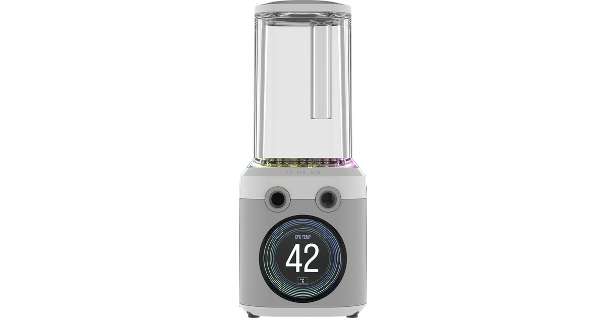 CorsairiCUE LINK XD6 RGB ELITE LCD Pump/Reservoir Combo  (Wit)