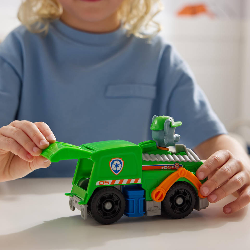 PAW Patrol voertuig met Rocky figuur