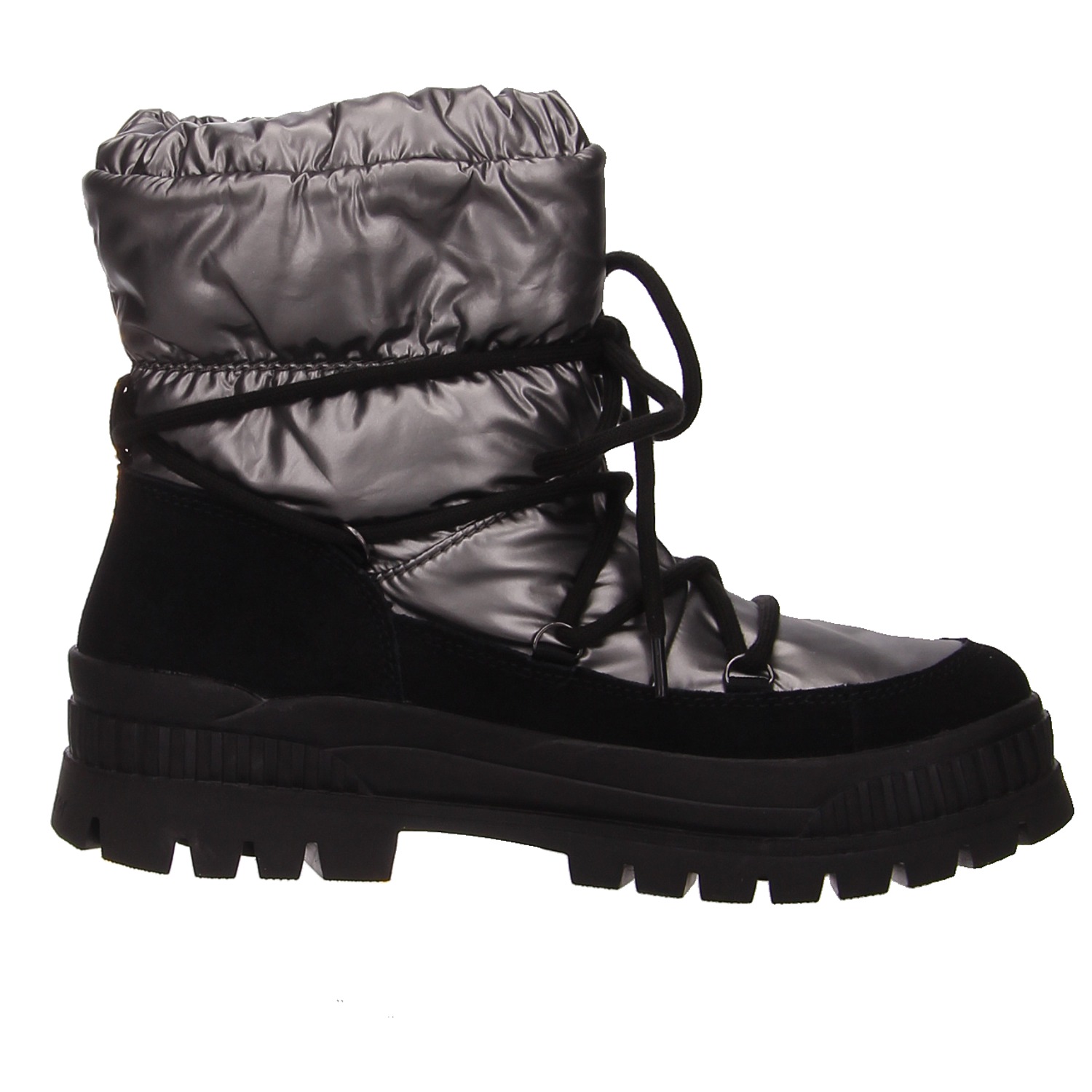 Rieker Schnürboots grau grau
