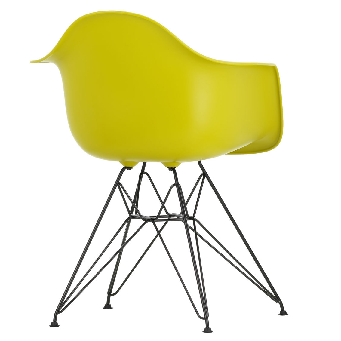 Eetkamerstoel DAR RE zwart Mustard