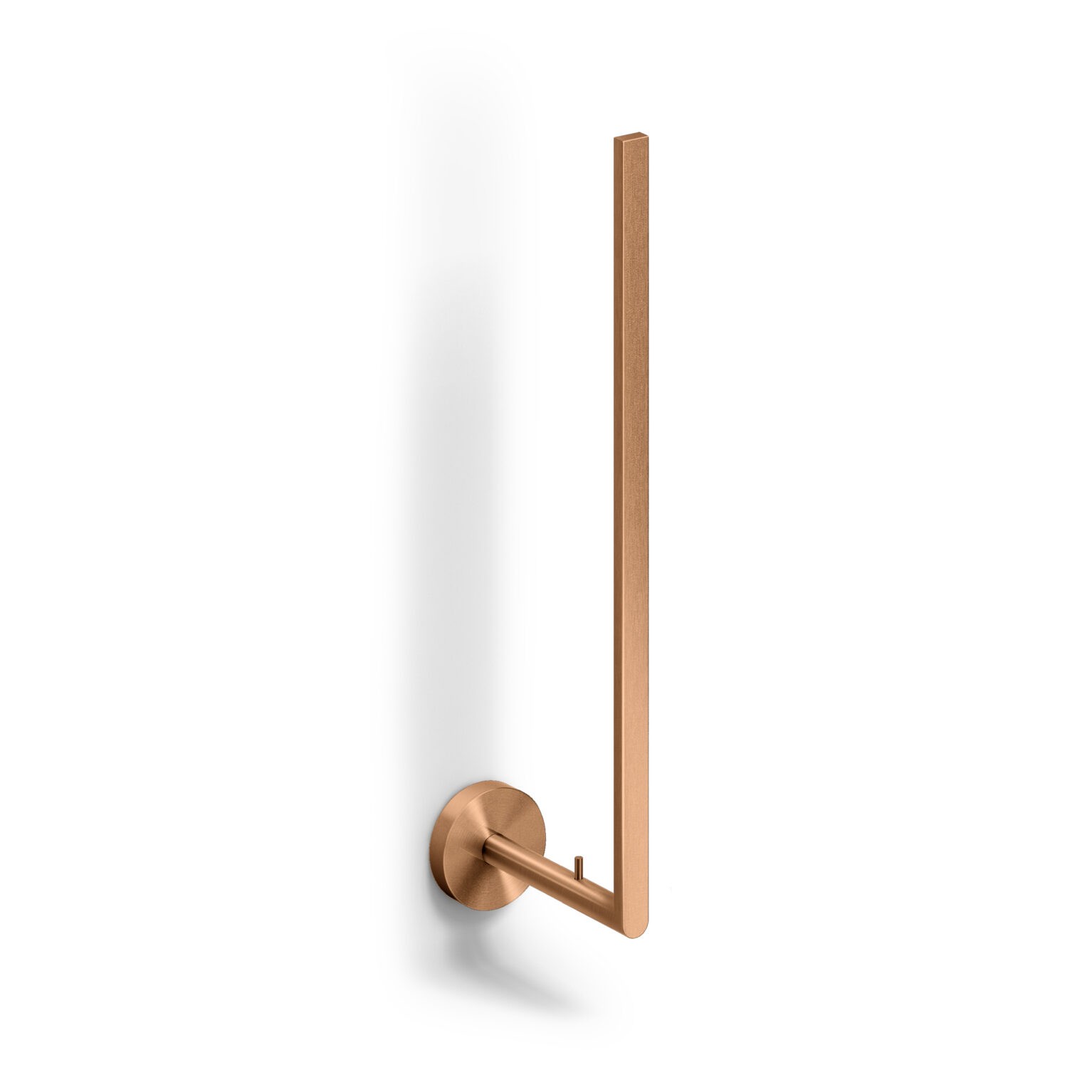 Clou Flat reserverolhouder brons geborsteld PVD