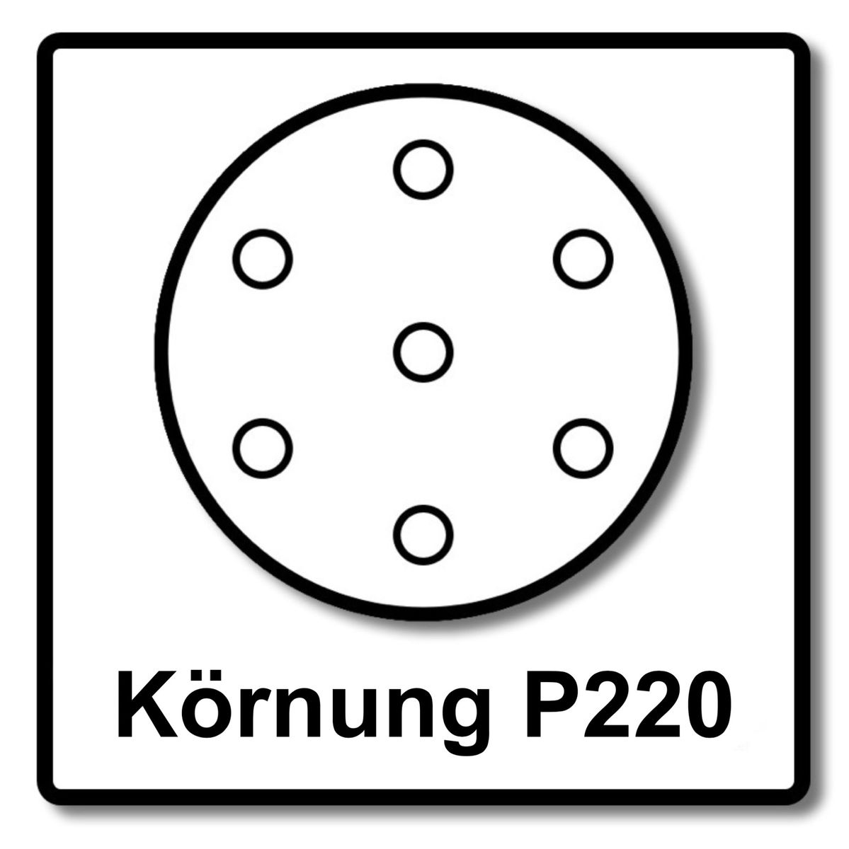 Festool STF D150/48 Schuurschijven Granat P220 150 mm 100 stuks (575167) voor RO 150, ES 150, ETS 150, ETS EC 150, LEX 150, WTS 150, HSK-D 150