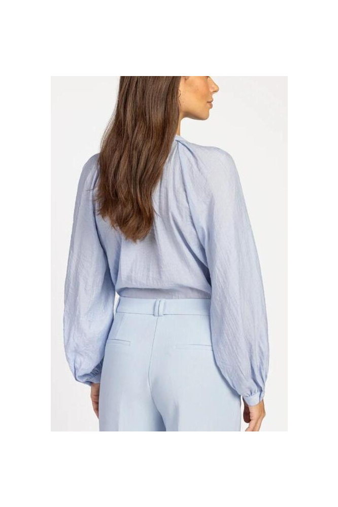 Aaiko blauwe dames blouse