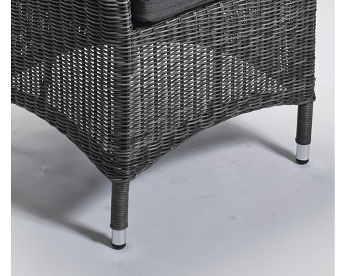 Destiny Santos tuinfauteuil, polyrattan grijs
