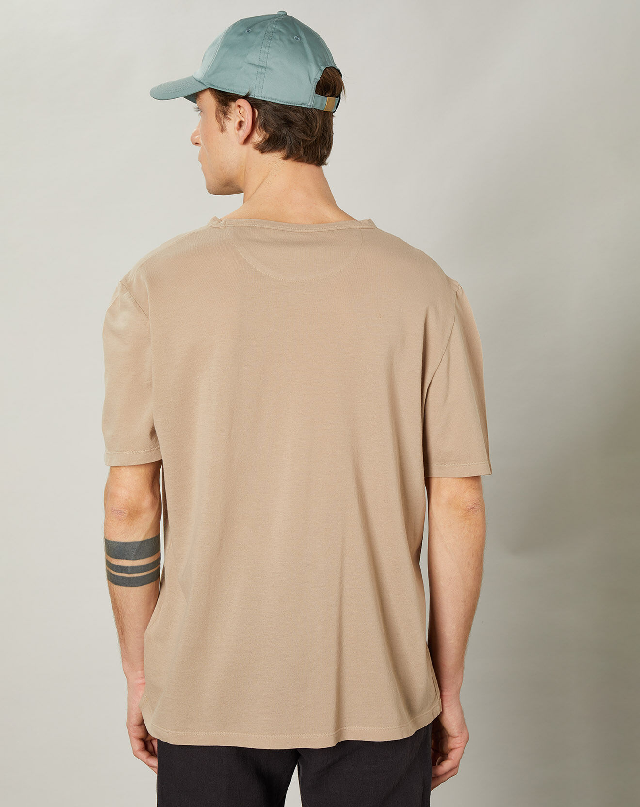 Hartford T-Shirt piqué Pocket sahara