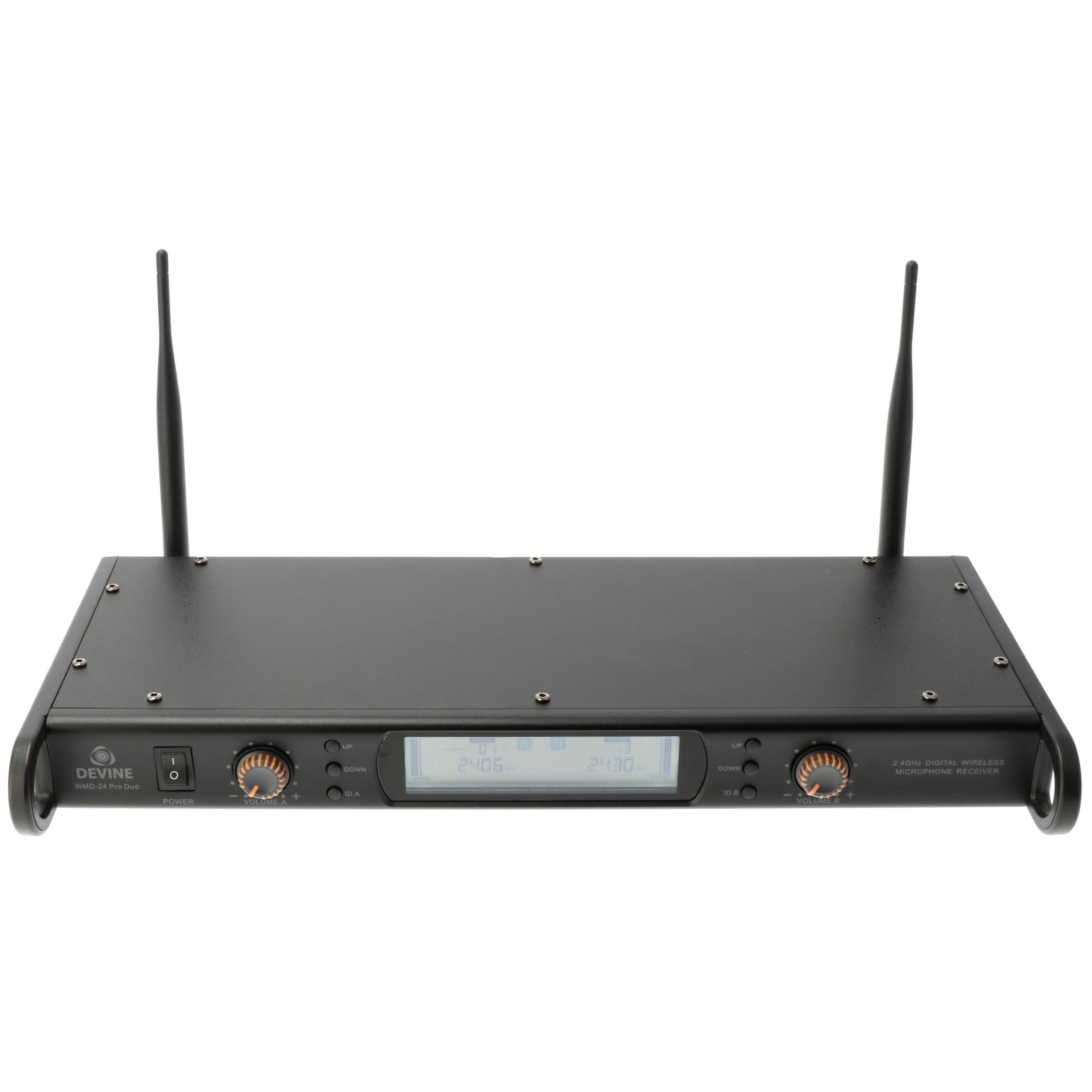 Devine WMD-24 Pro Duo draadloos handheld systeem (2.4 GHz)