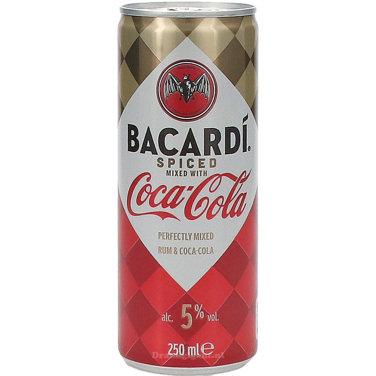 Bacardi Spiced & Coca Cola 25 cl