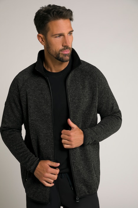 JAY-PI Strickfleece-Jacke