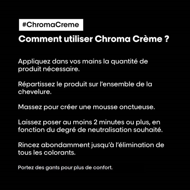Shampooing bleu Chroma Crème L'Oréal Professionnel 300ML