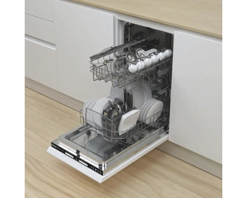 Candy CDIH 2L1047 compacte vaatwasser, 45 x 88,5 x 48,5 cm, voor 10 couverts, 9 l inhoud, 47 dB(A)