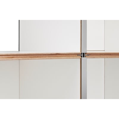 Regalsystem 1Hoch3 - Plattenelement, einfach, 10 Stück