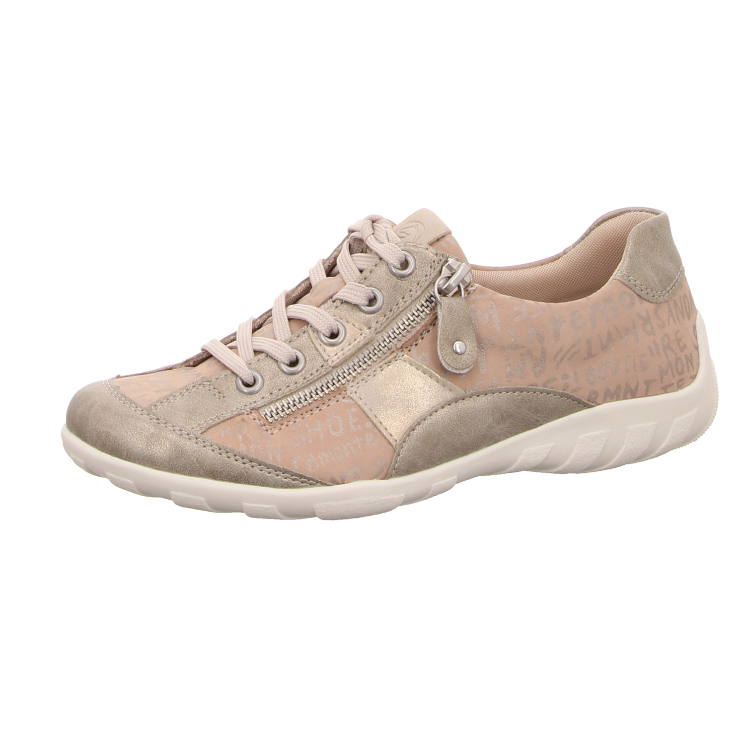 Remonte Schnürer beige