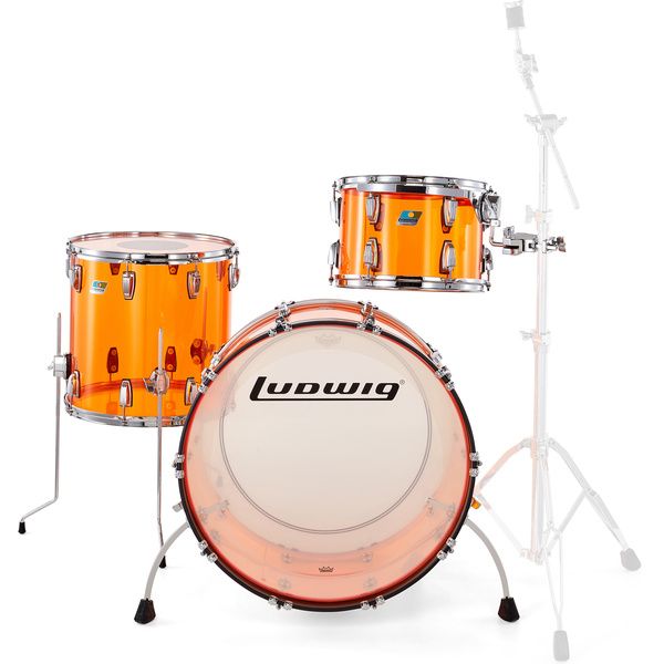 Ludwig Vistalite ProBeat Set Amber