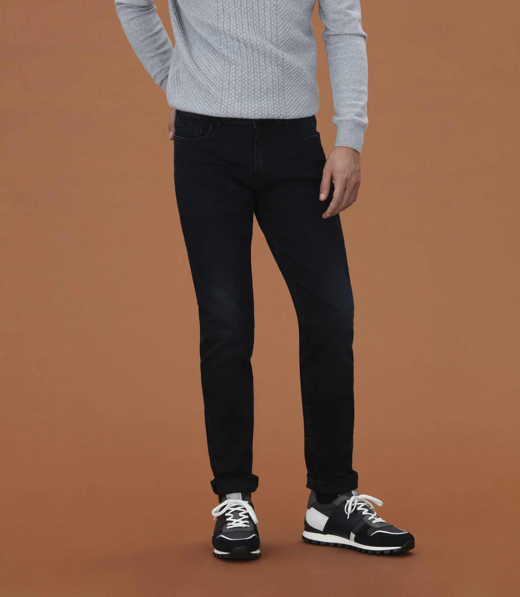 Jean super slim marine 