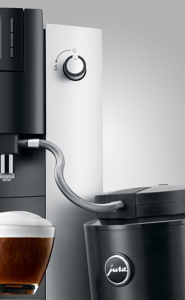 Jura HP3 mælkeslange med rustfri stålkappe 24114