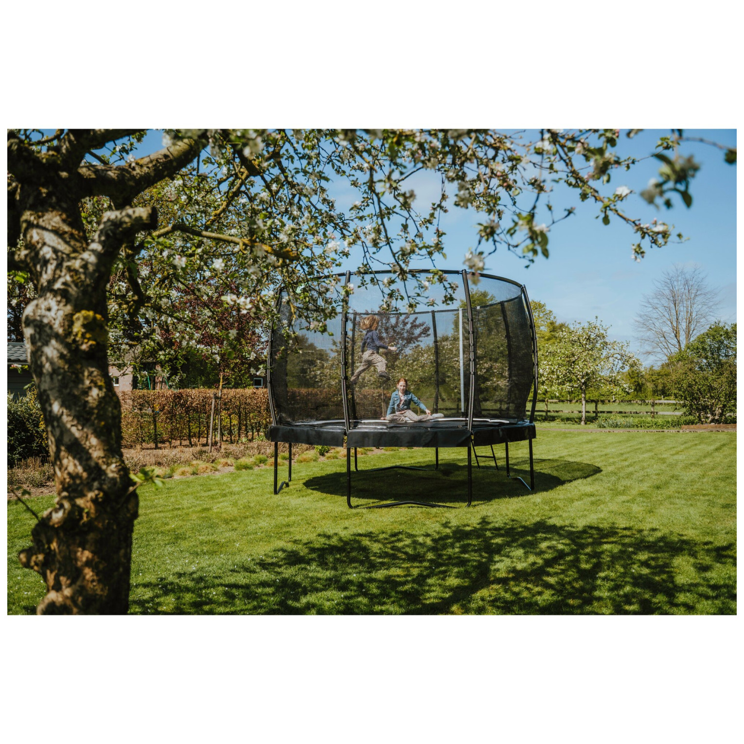 EXIT Allure Classic trampoline ø427cm - groen