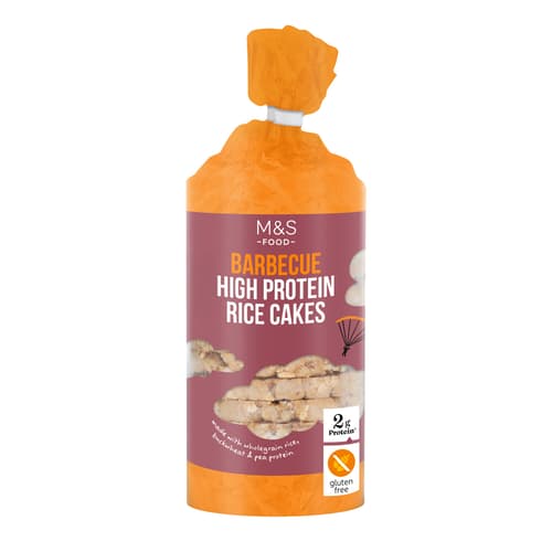 Marks & Spencer Barbecue High Protein Reiswaffeln