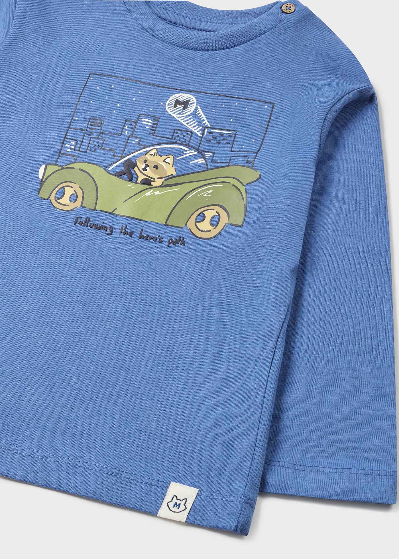 Camiseta infantil estampada Better Cotton