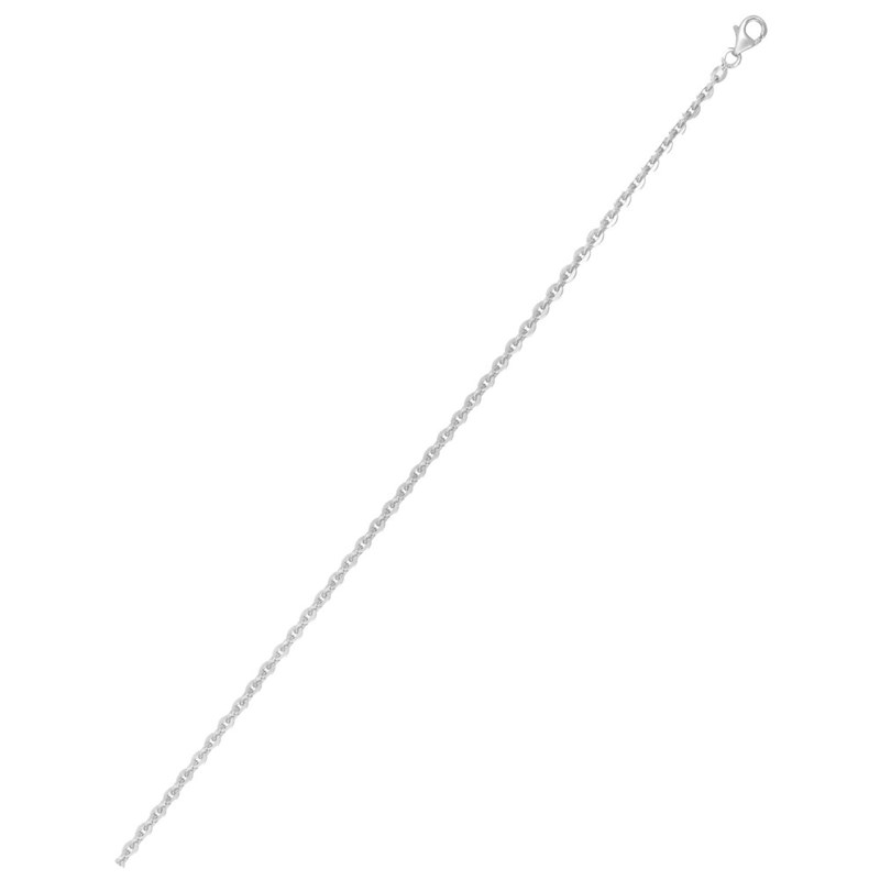 Chaîne femme 40 cm - Argent 925 - Largeur 2.85 mm