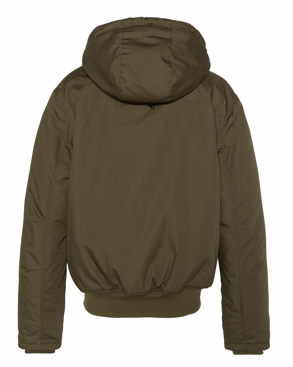 Jaqueta corta-vento SCHOTT BLUSTER2 com forro de sherpa