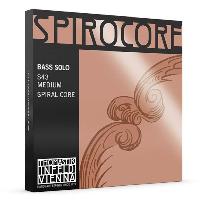 Thomastik-Infeld THS-43 Spirocore set medium snaren voor contrabas 4/4 solo
