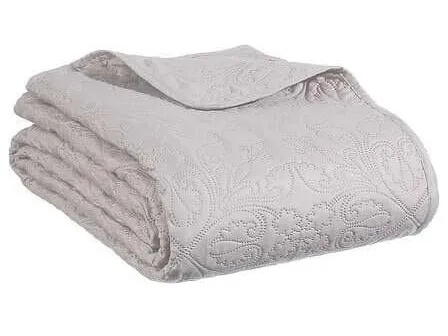 Atmosphera sengetæppe i taupe med dekorative puder, sengetæppe, sengetæppe til sofa, sengetæpper til soveværelse moderne