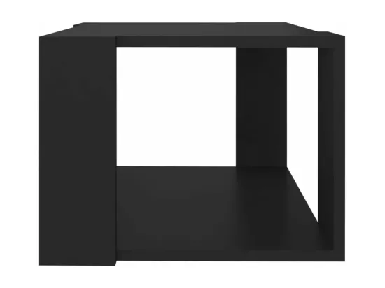 Table basse Noir 40x40x30 cm Bois d'ingénierie