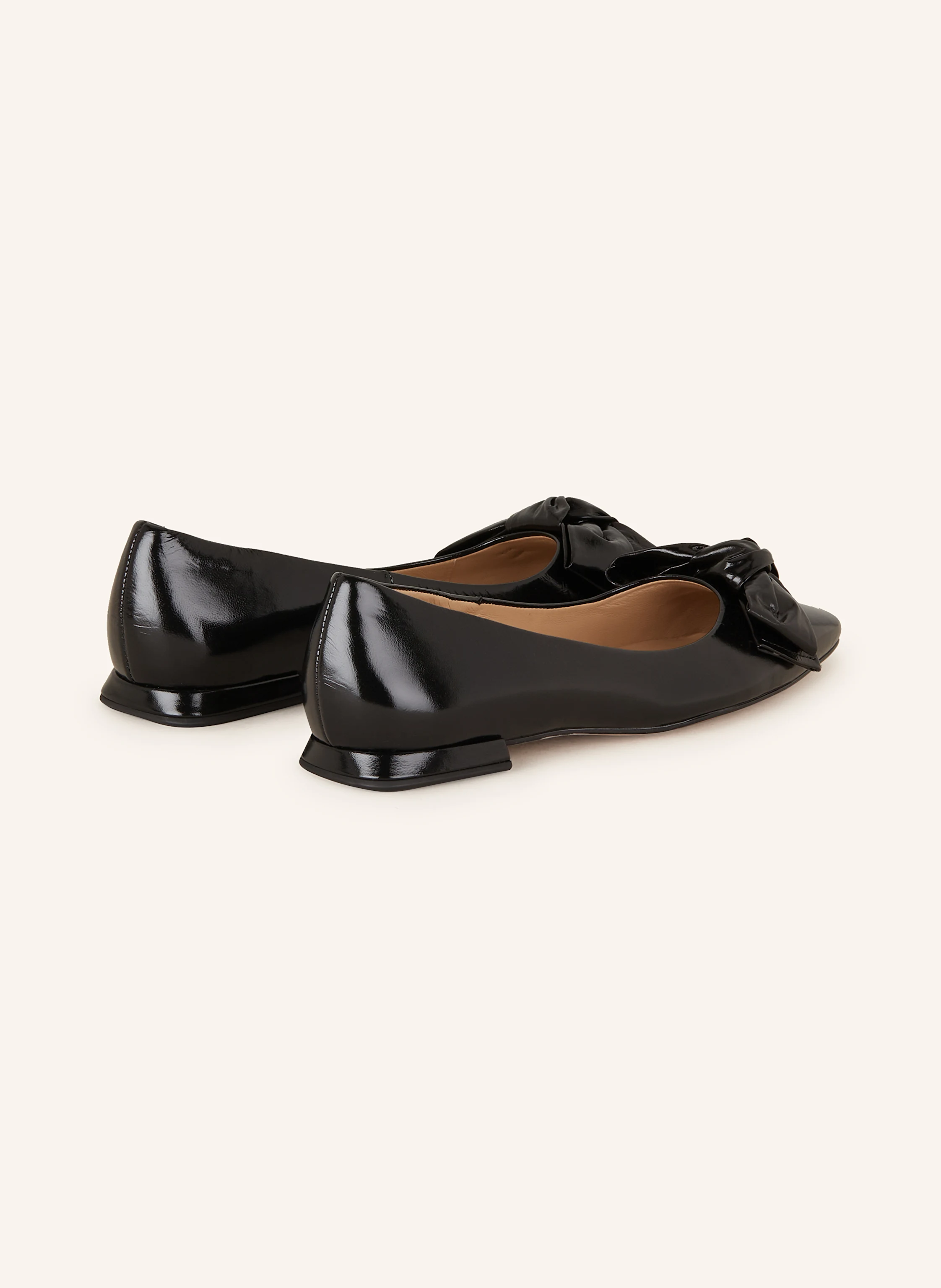 Högl Lackballerinas