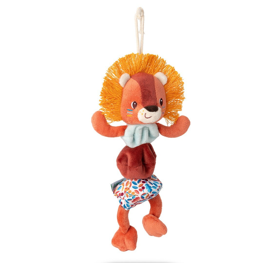 Lilliputiens knuffelleeuw bibberpopje - jack