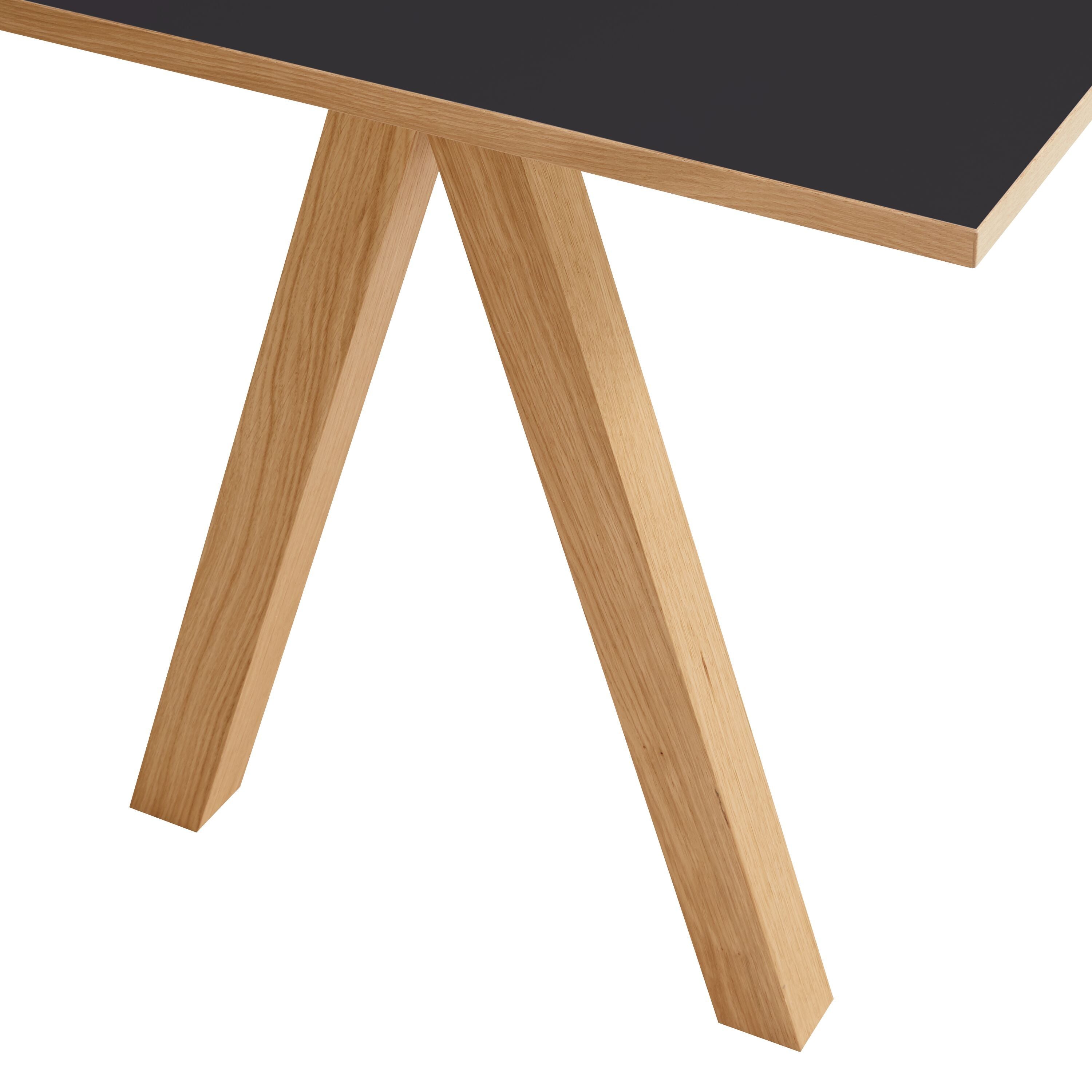 OSLO Schreibtisch - Schwarz / B: 140.0 cm x T: 70.0 cm x H: 74.0 cm