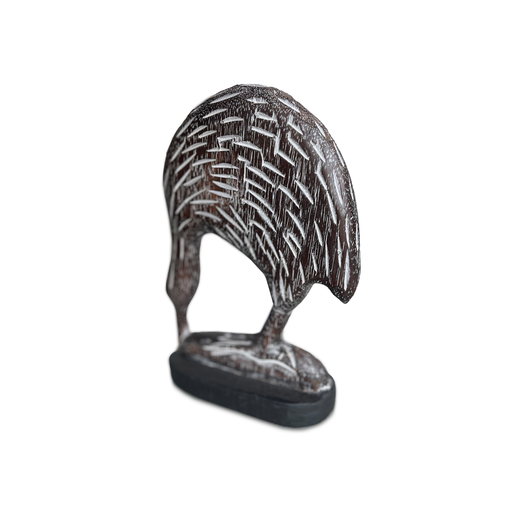 Statue 'Kiwi', braun, H 24 cm, B 16 cm, L 7 cm von fischer's lagerhaus