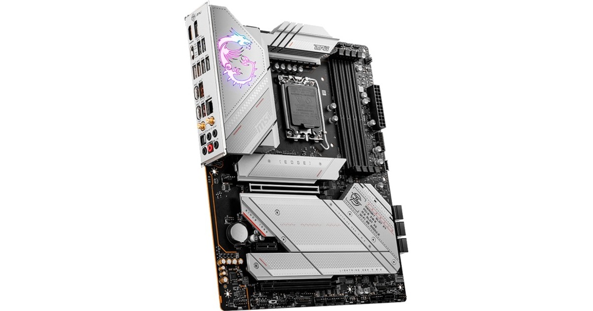 MSIMPG Z790 EDGE WIFI DDR4 socket 1700 moederbord  (RAID, 2.5 Gb-LAN, WLAN, BT, Sound, ATX, Tweedekans)