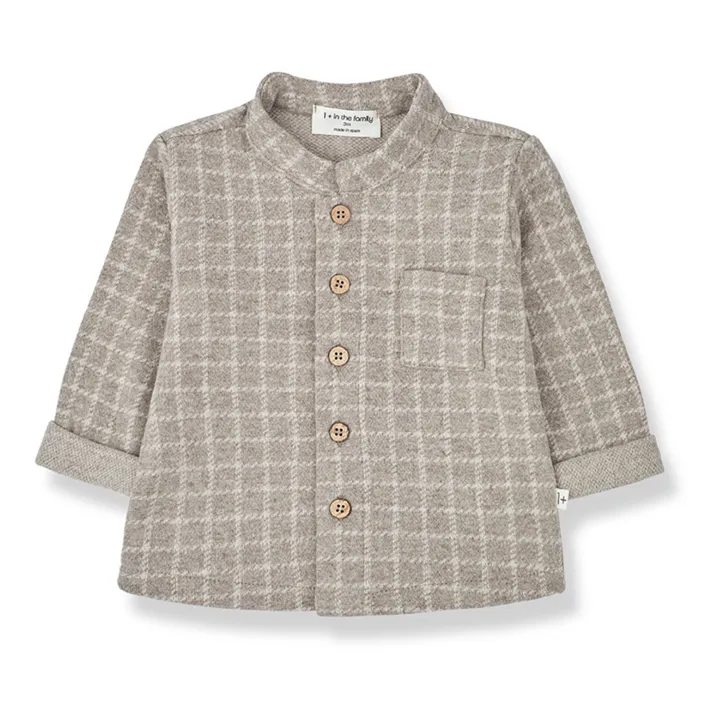 1+ in the family Chemise Carreaux Rick | Taupe