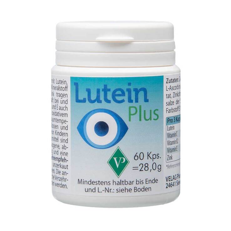 Lutein 6 mg plus Kapseln, 60 St