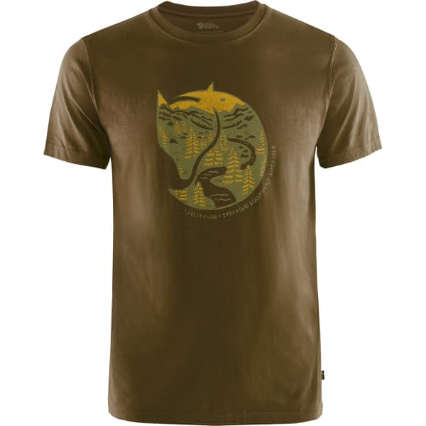 T-shirt FJALLRAVEN ARCTIC FOX T-SHIRT M DARK OLIVE