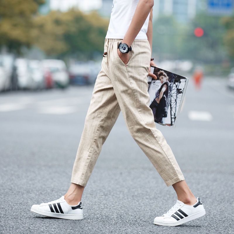 Ninine - Crop Slim Fit Broek