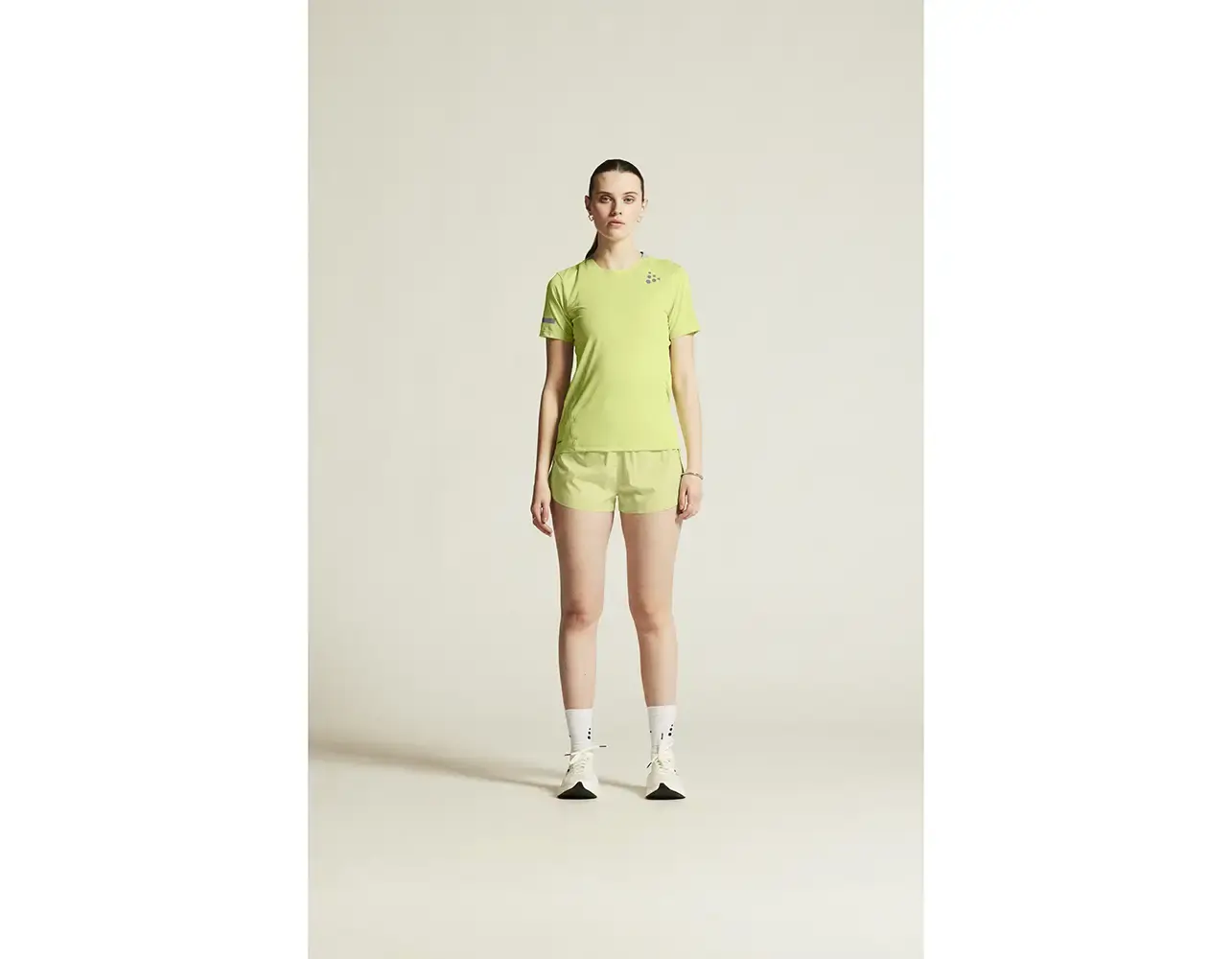Craft Pro Hypervent 2 Hardloopshirt Korte Mouwen Lichtgroen Dames