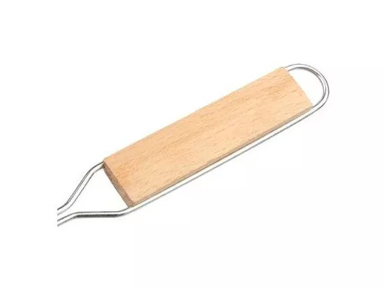 Lot de 3 Passoires Inox & Bois 