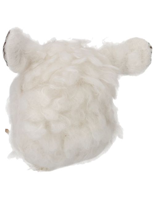 Adori Speelgoed Fluff Muisje - Kattenspeelgoed - 15x10x3 cm Wit